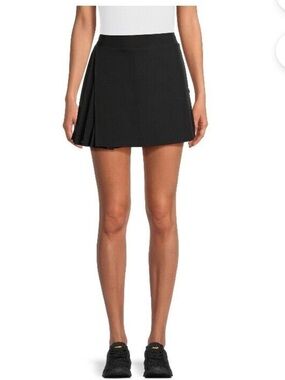 Avia Black Pleated Mini Skirt